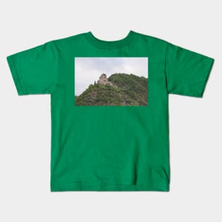 Rheinfels Castle above Sankt Goar Kids T-Shirt